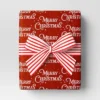 30” 20 Sq Ft Christmas Roll Wrap White Merry Christmas On Red - Wondershop™ -Wondershop GUEST 0142f85f c648 4b32 acf2 5f9fdbef6cd7