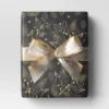 30” 25 Sq Ft Christmas Roll Wrap Gold Botanical On Black - Wondershop™ -Wondershop GUEST 019d0b46 2ecc 4244 a61c cfc09ccbbc5f