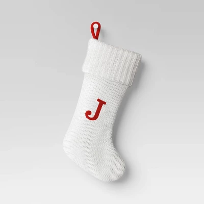 Knit Monogram Christmas Stocking White - Wondershop™ 14 Knit Monogram Christmas Stocking White - Wondershop™ - Image 12