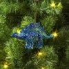 5" Christmas Plastic Chunky Glitter Dinosaur Ornament Blue - Wondershop™ -Wondershop GUEST 0650c35d f2ca 4a12 879b db5657a7dea7