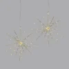 2pc 12" LED Twinkling Starburst Christmas Novelty Sculpture Light White With Gold Wire - Wondershop™ -Wondershop GUEST 083c6646 c943 499c 99b6 0cb948b6ab26