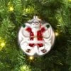 Christmas Glass Santa In Snow Ornament - Wondershop™ -Wondershop GUEST 08b27d34 3594 4e33 ab4e 086af58a4779