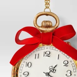 Christmas Glass Pocket Watch Ornament - Wondershop™ -Wondershop GUEST 0b7595f9 fb55 4be5 8d29 30c1e9e68241