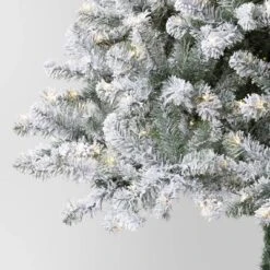 7.5' Pre-Lit Flocked Full Alberta Spruce Artficial Christmas Tree With Warm White LED Lights - Wondershop™ 8 7.5' Pre-Lit Flocked Full Alberta Spruce Artficial Christmas Tree With Warm White LED Lights - Wondershop™ -Wondershop GUEST 0bf78a47 e2c5 47bd 8028 f787c75c1c84