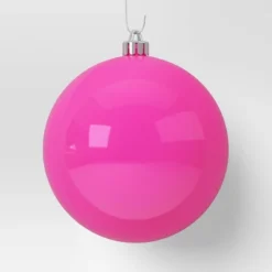 9ct 100mm Christmas Shatterproof Ornament Set Dark Hot Pink - Wondershop™ -Wondershop GUEST 0c8170e0 8083 4511 8890 ba7503d2e008