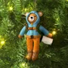 Christmas Fabric Camping Bear Ornament - Wondershop™ -Wondershop GUEST 0f2a9161 4078 4c9a a935 664abfaf435b