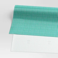 30” 90 Sq Ft Christmas Roll Wrap Green/White Gingham Check - Wondershop™ -Wondershop GUEST 11426dbb 4ee5 44eb 9936 a01d40eb86ab