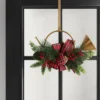 13" Metal Horn With Greenery And Plaid Bow Artificial Christmas Wreath Green/Red - Wondershop™ 1 13" Metal Horn With Greenery And Plaid Bow Artificial Christmas Wreath Green/Red - Wondershop™ -Wondershop GUEST 11e50f4c 40f5 495e b43a 815d499adea4