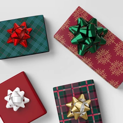 40ct Christmas Bow Bag Traditional - Wondershop™ 3 40ct Christmas Bow Bag Traditional - Wondershop™