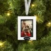 3.5" Glittered Metal Picture Frame Christmas Tree Ornament - Wondershop™ -Wondershop GUEST 148a33d6 5c64 4168 9964 708b292653a9