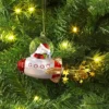 Christmas Glass Red Santa On Spaceship Ornament - Wondershop™ -Wondershop GUEST 14b88f6c 307a 4139 b0fa bbc3f1c69368