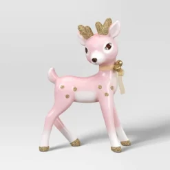 Christmas Ceramic Standing Pink Deer Decor - Wondershop™ 6 Christmas Ceramic Standing Pink Deer Decor - Wondershop™ -Wondershop GUEST 1595307f 4637 4fa2 9019 3b646e7f594f
