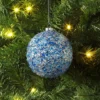 4" Christmas Chunkey Glitter Ball Ornament Dark Blue - Wondershop™ -Wondershop GUEST 16e16b9e 763d 4073 8f50 02aaa55d7a68