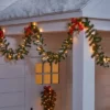 18' Pre-Lit Artificial Pine Bough Christmas Garland Green With Clear Lights - Wondershop™ -Wondershop GUEST 17fe53a5 65a8 499d b329 b64754fcd1d8