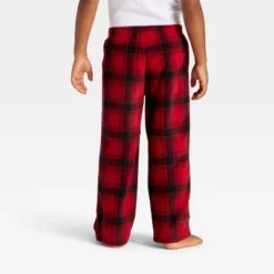Toddler Plaid Microfleece Holiday Matching Family Pajama Pants - Wondershop™ Red/Black -Wondershop GUEST 1af49c72 89cf 4fb3 a924 77f83e915a85