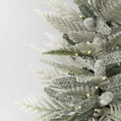 3' Pre-Lit Potted Flocked And Glittered Norfolk Artificial Christmas Tree - Wondershop™ 8 3' Pre-Lit Potted Flocked And Glittered Norfolk Artificial Christmas Tree - Wondershop™ -Wondershop GUEST 1c5af0d5 f13d 456d bdd3 fd5897540af6