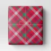 40" 220 Sq Ft Christmas Roll Wrap Red And Green Plaid - Wondershop™ -Wondershop GUEST 2002008e f3b1 4a46 97c7 874167c7d4b0
