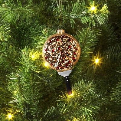 Christmas Glass Pizza Ornament - Wondershop™ 3 Christmas Glass Pizza Ornament - Wondershop™