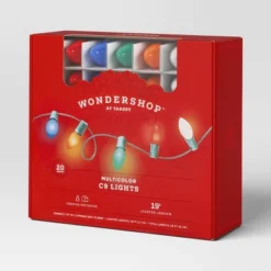 Incandescent Christmas Filament String Lights Multicolor Light Bulb With Green Wire - Wondershop™ -Wondershop GUEST 229f6e21 1478 4578 9128 c0bc37ffabc5