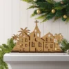 9.3" Christmas Lit Houses And Mountains Scene Decor - Wondershop™ -Wondershop GUEST 2569c8de 6c3d 4db5 a0c1 8cdb78c3dc5c