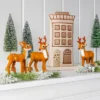 3ct Faux Fur Deer Set Decorative Christmas Figurines Brown - Wondershop™ -Wondershop GUEST 260c95ef 23b2 4275 b169 19937906a09a