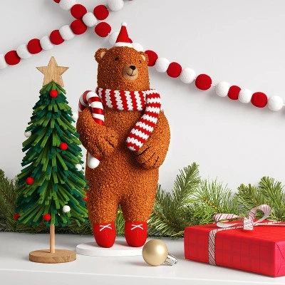 Christmas Fabric Bear Decor - Wondershop™ 3 Christmas Fabric Bear Decor - Wondershop™