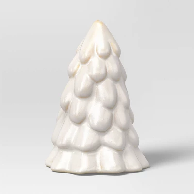 3ct Christmas Ceramic White Tree Set - Wondershop™ 6 3ct Christmas Ceramic White Tree Set - Wondershop™ - Image 4
