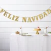 6' Wood 'Feliz Navidad' Christmas Word Garland Gold - Wondershop™: Horizontal Ready-to-Hang Decor -Wondershop GUEST 2d40c9b1 621a 4398 a3f1 3c82f34d95ef