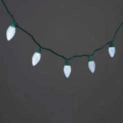 25ct LED C9 Faceted Christmas String Lights With Green Wire - Wondershop™ -Wondershop GUEST 3b74abbb 883c 4211 b7d7 17a736853302