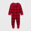Baby Plaid Ribbed Holiday Matching Family Footed Pajama - Wondershop™ Red/Black 2 Baby Plaid Ribbed Holiday Matching Family Footed Pajama - Wondershop™ Red/Black -Wondershop GUEST 40bfc556 46ed 4d4c b145 76cae85438b9