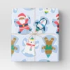 30" 50 Sq Ft Christmas Roll Wrap Character Snow Angels On Blue - Wondershop™ -Wondershop GUEST 43eec5df 5dc8 4a57 9284 f08a7b55082e