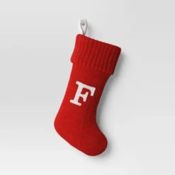 Knit Monogram Christmas Stocking Red - Wondershop™ -Wondershop GUEST 4c39da6e cd43 4a79 a30d e7a0b4df4c41