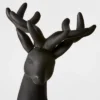 18.75" Plastic Deer Decorative Figurine Black - Wondershop™ -Wondershop GUEST 571af80a fc00 4beb 8830 f99d33cf4ed0