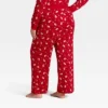 Women's Santa Print Ribbed Holiday Matching Family Pajama Pants - Wondershop™ Red 2 Women's Santa Print Ribbed Holiday Matching Family Pajama Pants - Wondershop™ Red -Wondershop GUEST 5f993d07 6037 438f 81c4 fd80e8aa0c24
