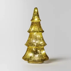 12" Christmas Mercury Lit Glass Tiered Classic Tree Decor - Wondershop™ -Wondershop GUEST 612c38b3 02da 4af6 b05c bac7e0e9d560