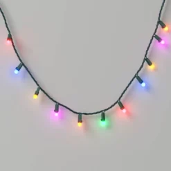 100ct LED Mini Sphere Christmas Orb And Globe String Lights With Green Wire - Wondershop™ -Wondershop GUEST 614e688c 658c 4f72 b781 a7a8a44809be