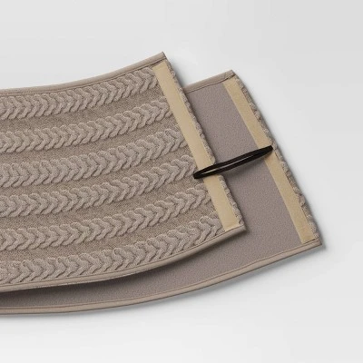 Christmas Roll Up Cable Knit Taupe - Wondershop™ 5 Christmas Roll Up Cable Knit Taupe - Wondershop™ - Image 3