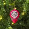 Christmas Flocking Ornament With Reflector Hot Pink - Wondershop™ -Wondershop GUEST 66147db6 4b38 4c43 8f49 c944565f8f87