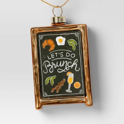 Christmas Gift Ornament Set 3pc Glass Brunch - Wondershop™ 7 Christmas Gift Ornament Set 3pc Glass Brunch - Wondershop™ - Image 5