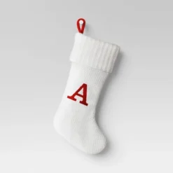 Knit Monogram Christmas Stocking White - Wondershop™ 24 Knit Monogram Christmas Stocking White - Wondershop™ -Wondershop GUEST 695e57d8 d584 4928 93eb 70e75286762b