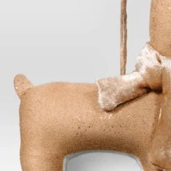 Christmas Fabric Deer Ornament Brown - Wondershop™ -Wondershop GUEST 6a2e4e75 dd7b 4134 93c7 bef5ddda1c21