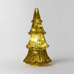 12" Christmas Mercury Lit Glass Tiered Classic Tree Decor - Wondershop™ -Wondershop GUEST 6c3076ce 7aef 48cb a581 dc6c9d4c287a
