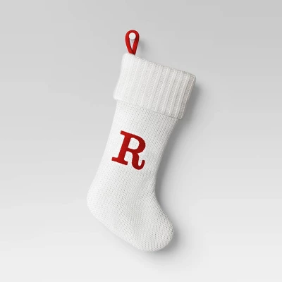 Knit Monogram Christmas Stocking White - Wondershop™ 22 Knit Monogram Christmas Stocking White - Wondershop™ - Image 20