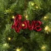4" Christmas Metallic "Love" Ornament Red - Wondershop™ 1 4" Christmas Metallic "Love" Ornament Red - Wondershop™ -Wondershop GUEST 70e99a09 7208 4e4a 8c57 6bda76277161