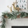 6' Flocked Mixed Greenery With Pinecones Artificial Christmas Garland Green - Wondershop™ -Wondershop GUEST 73140f01 6def 484d 8c94 7518b74aa489