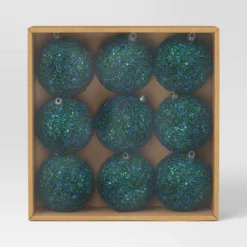 9ct Christmas Tinsel Ball Ornament Set Blue Green - Wondershop™ 6 9ct Christmas Tinsel Ball Ornament Set Blue Green - Wondershop™ -Wondershop GUEST 74330f6f eaf4 4a97 a0cb 4e53ed0f0106
