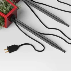 3pc Incandescent Red Metal Lantern With Greenery Christmas Novelty Path Light Clear - Wondershop™: UL Listed, Festive Outdoor Decor -Wondershop GUEST 76983f8e a8f6 4bfa a487 7954700f8303