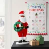 22" Fabric Santa Sculpture Holding Wreath - Wondershop™ Red/White -Wondershop GUEST 77826227 defd 4e8a a788 812432b1fa74