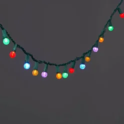 150ct LED Faceted Sphere Christmas String Lights Spool With Green Wire - Wondershop™ -Wondershop GUEST 7a483360 8593 405c 89a0 1e191fc18e98