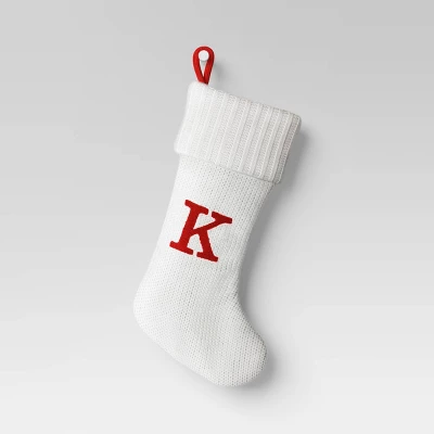 Knit Monogram Christmas Stocking White - Wondershop™ 15 Knit Monogram Christmas Stocking White - Wondershop™ - Image 13
